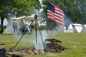 Civil War Encampment
